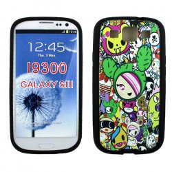 Samsung Galaxy S3 Cute Cartoon Gummy Design Case (Cute Cartoon)